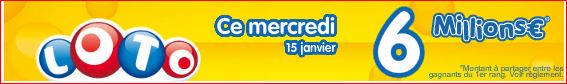 Comment gagner au loto avec notre système mercredi 15 janvier