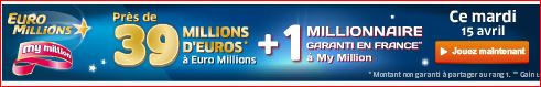 jackpot euromillions mardi 15 avril