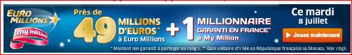 jackpot euromillions mardi 8 juillet