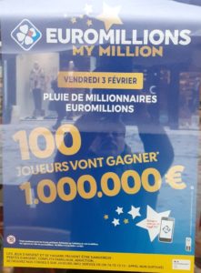 vendredi 3 fevrier euromillions my million